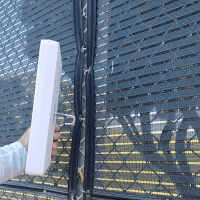 Electronic Scoreboard Mounts Anywhere