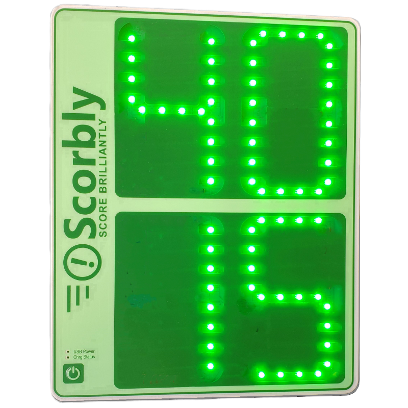 Electronic Tennis Scorekeeper