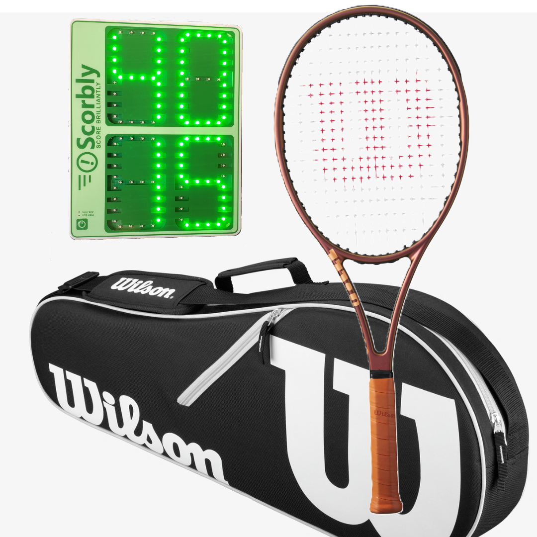 TENNIS BAG AND GEAR